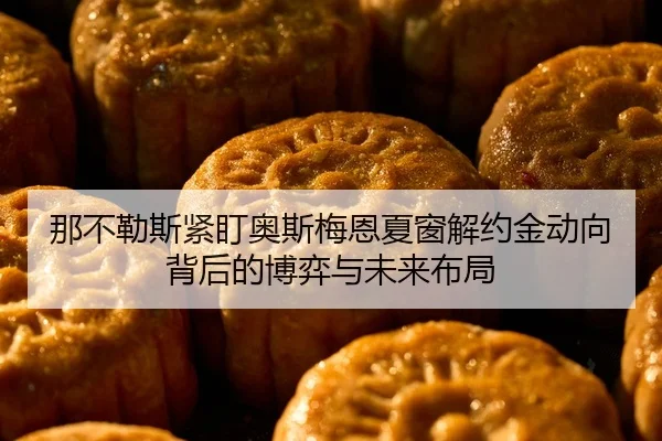 那不勒斯紧盯奥斯梅恩夏窗解约金动向背后的博弈与未来布局